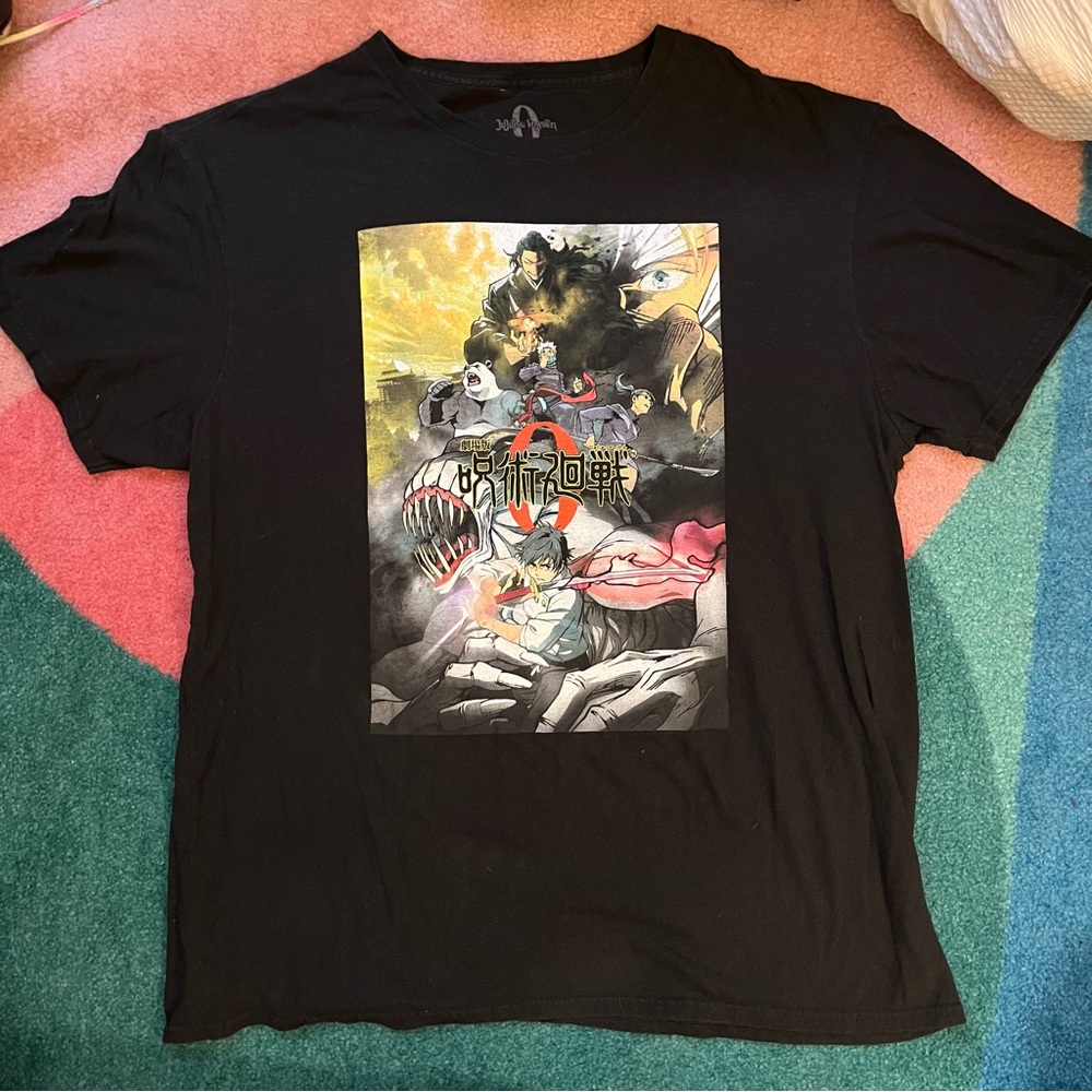 Jujutsu Kaisen Graphic T Shirt Crunchyroll Anime Size XL 100% Cotton